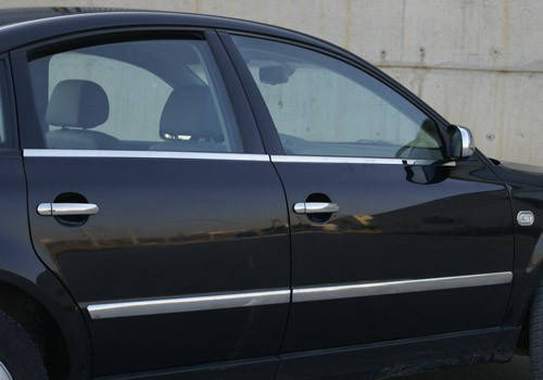 

Хром накладки на ручки volkswagen passat b5 (фольксваген пассат б5), нерж. 4шт