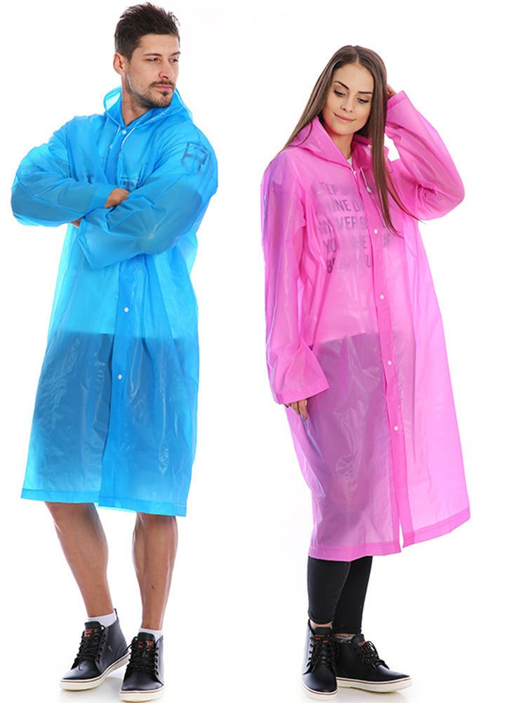 

Прозрачный дождевик для взрослых Lightweight Adult Poncho