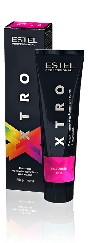 

Пигмент прямого действия для волос (розовый) XTRO Estel, 100 мл.
