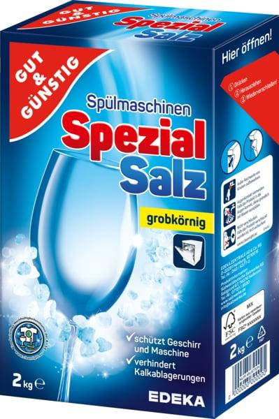 

Соль для посудомоечных машин Gut & Gunstig Spezial Salz 2 кг