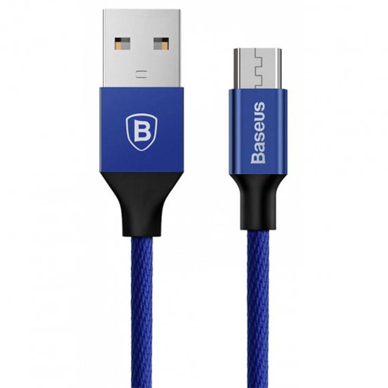 

Дата кабель Baseus Yiven Micro USB Cable 2.0A (1.5m) (CAMYW-B), Синий