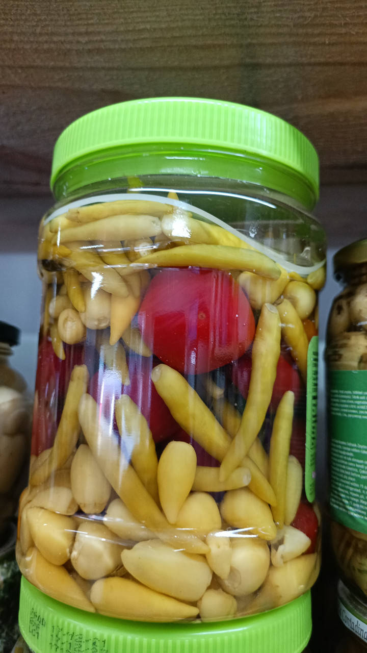 

Смешанный острый маринованный перец 1400г