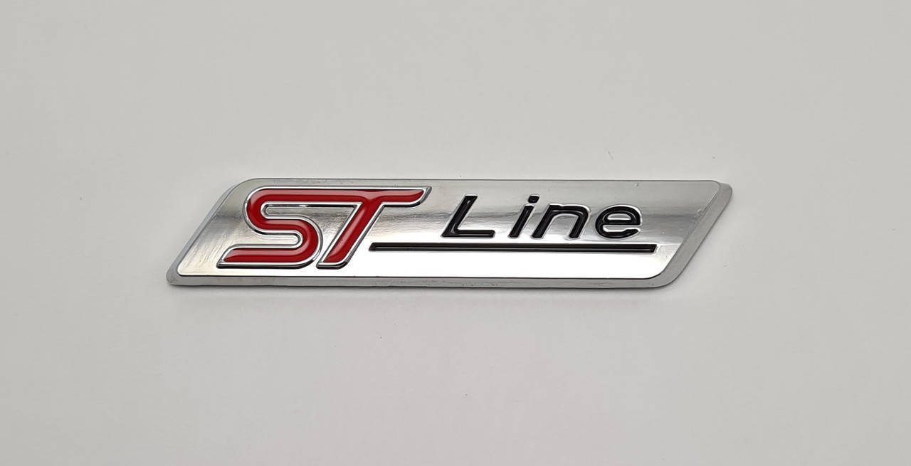 

Эмблема кузова FORD ST line хром