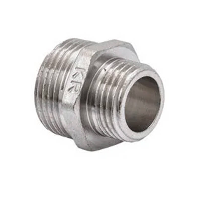 

Нипель редукционнный латунь 1/2х3/4 KF.N0608 KOER(400шт/уп)