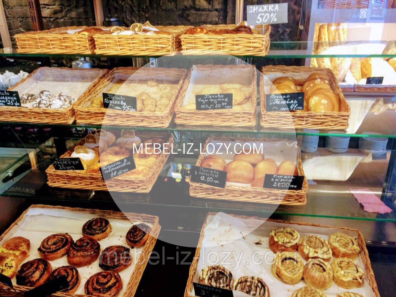 

Плетеные лотки, корзины для выпечки от производителя