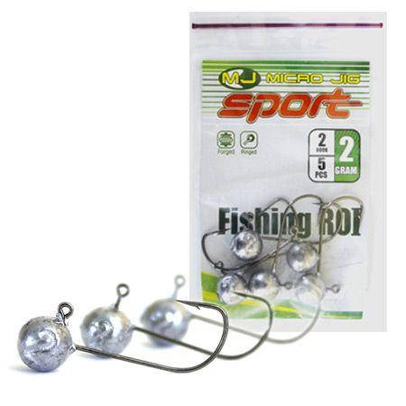 

Микро-джиг Fishing ROI Sport 5 шт. 2 г, № 4 (600-04-02)