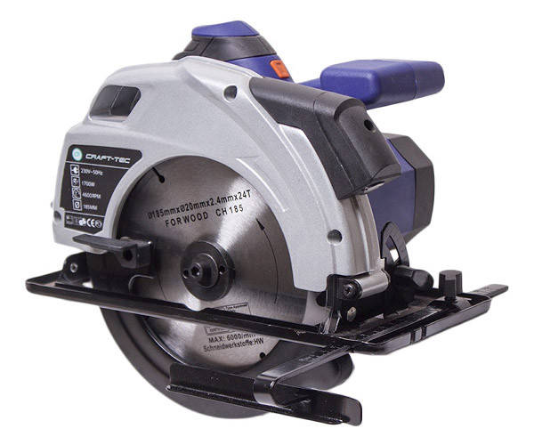 

Дисковая пила с лазерной направляющей Craft-tec PXCS185 (1700вт)