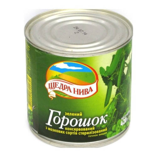 

Горошок Щедра нива 420 гр.