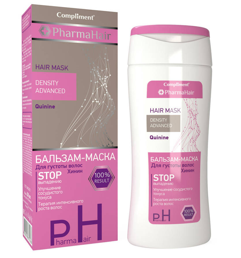 

Compliment PharmaHair Бальзам -маска д/густоты волос 200 мл.