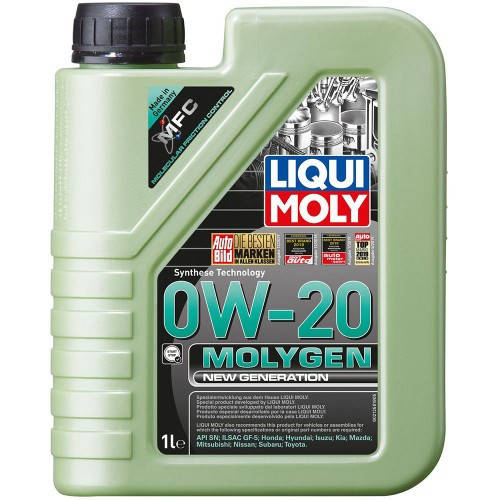 

Моторное масло Liqui Moly Molygen New Generation 0w20 1l /21356