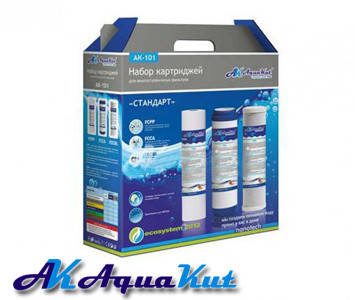 

Набор картриджей для фильтра AquaKut AK-101 Стандарт