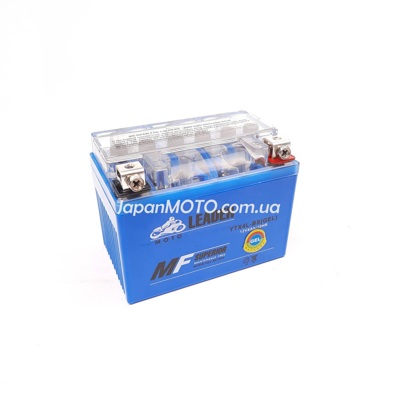 

Аккумулятор 4A 12V Honda/Yamaha (YTX4L-BS) LDR синий 2021