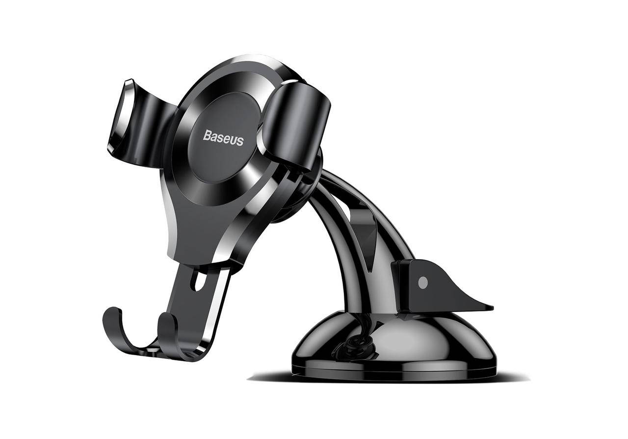 

Автомобильный держатель для телефона на присоске Baseus оригинал, Черный