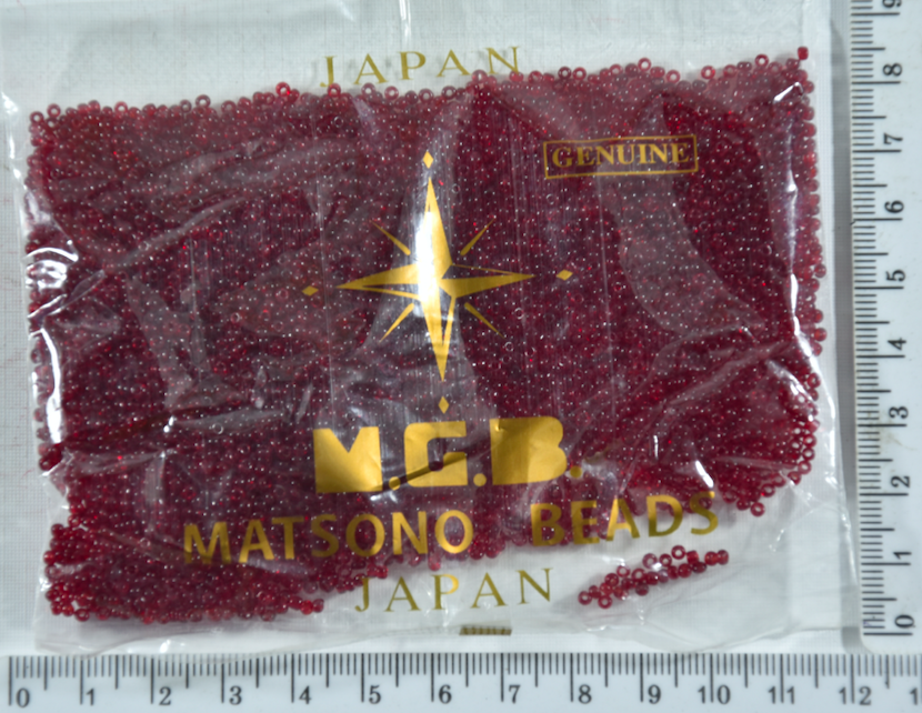 

Бисер №11/0 "MATSUNO"-Япония(50гр) №914 бордо уп=1шт