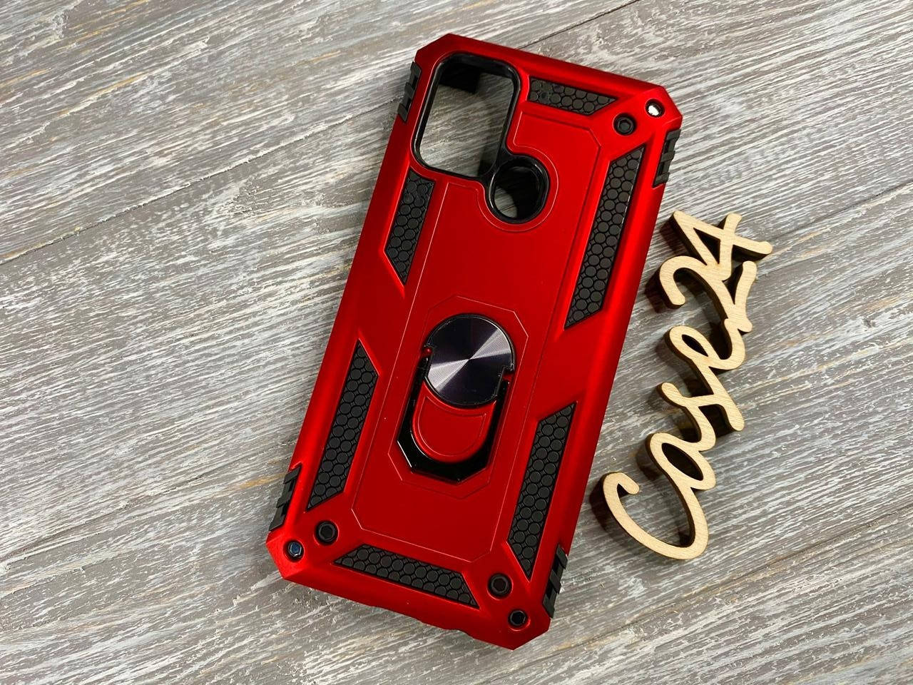 

PC + TPU чехол New armor для Samsung Galaxy M21 (4 цвета) красный