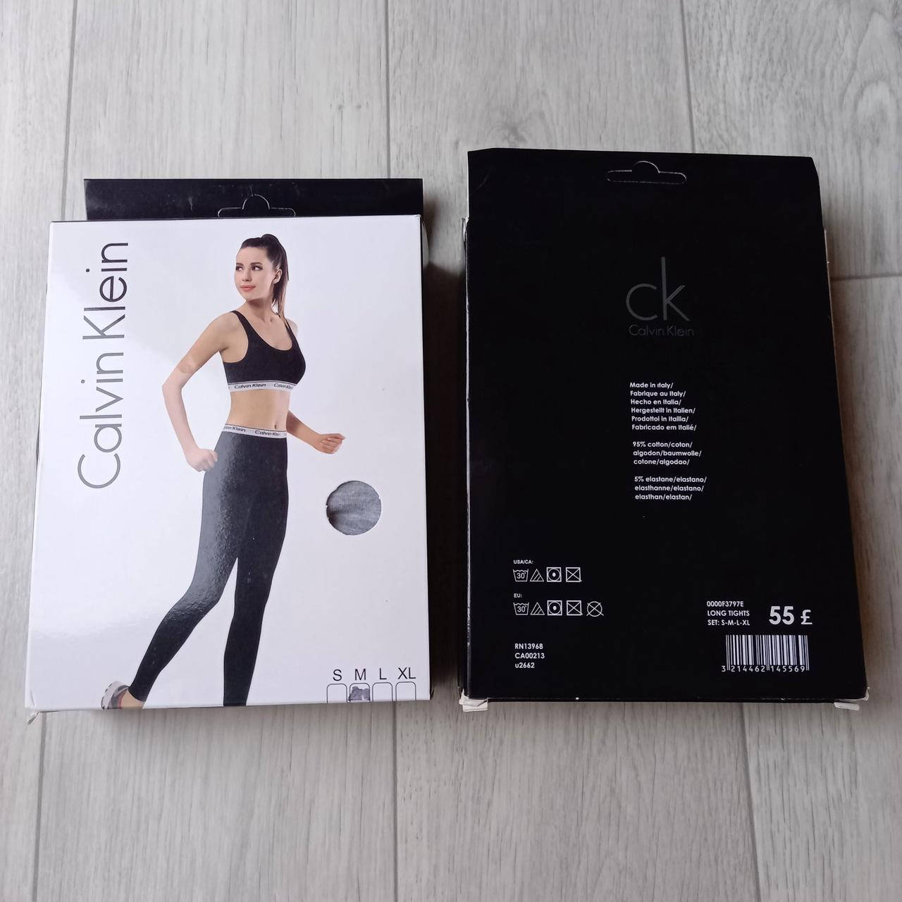 

Женский комплект Calvin Klein 2 в 1 топ + лосины Кельвин Кляйн