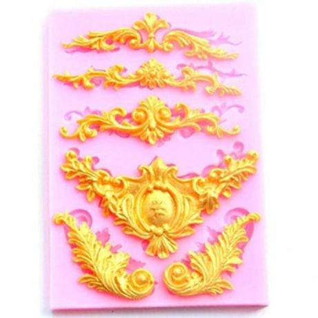 

Молд силиконовый Вензеля Завитки Большие