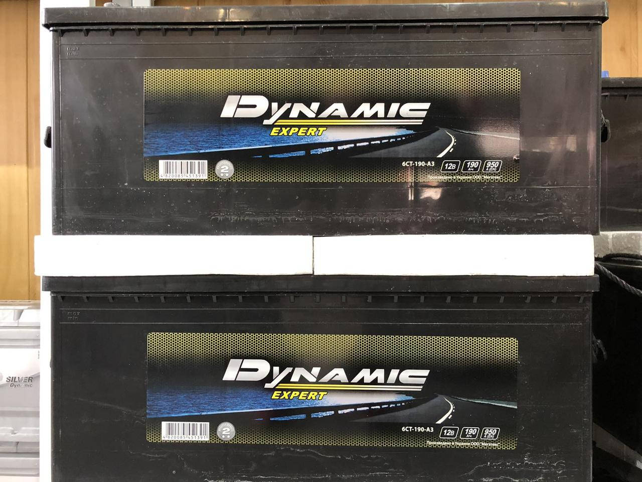 

Автомобильный Аккумулятор DYNAMIC EXPERT 190Ah 6СТ-190-АЗ