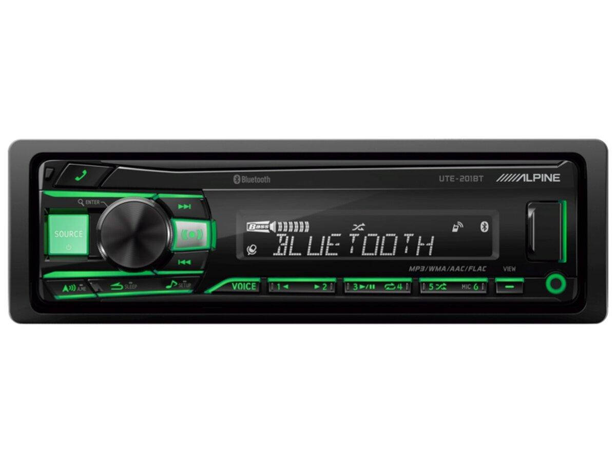 

Бездисковая MP3-магнитола Alpine UTE-201BT