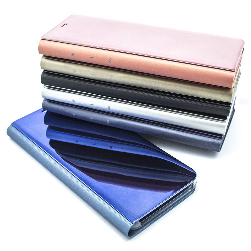 

Чехол книжка зеркало Clear View для Huawei P30 Lite, Разные цвета