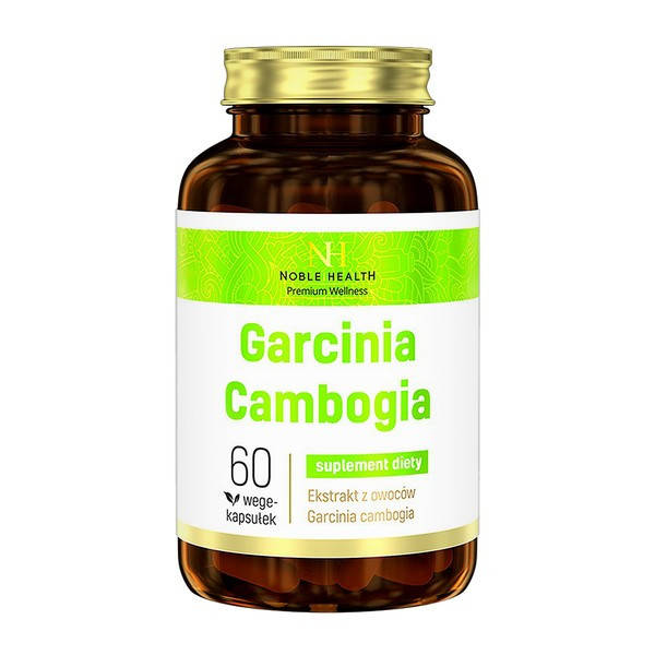 

Garcinia Cambogia - Гарциния камбоджийская, капсулы, 60 штук (Noble Health)