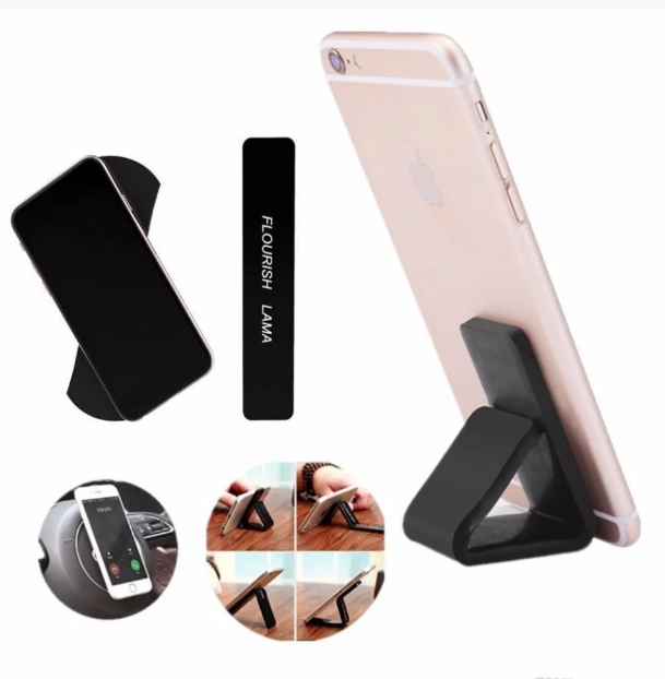 

Универсальный липкий держатель коврик для телефона Flourish Lama нано липучка 2 шт