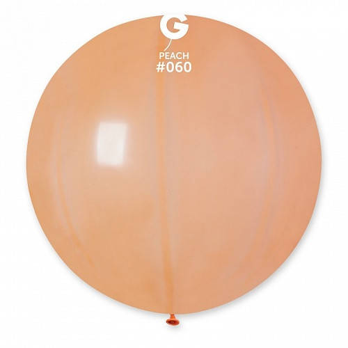 

Латексный шар пастель Персиковый 31" / 60 / 80см Peach