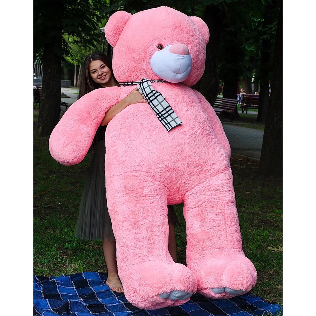 

Плюшевые медведи: Плюшевый медвежонок 3 метра (300 см), Розовый