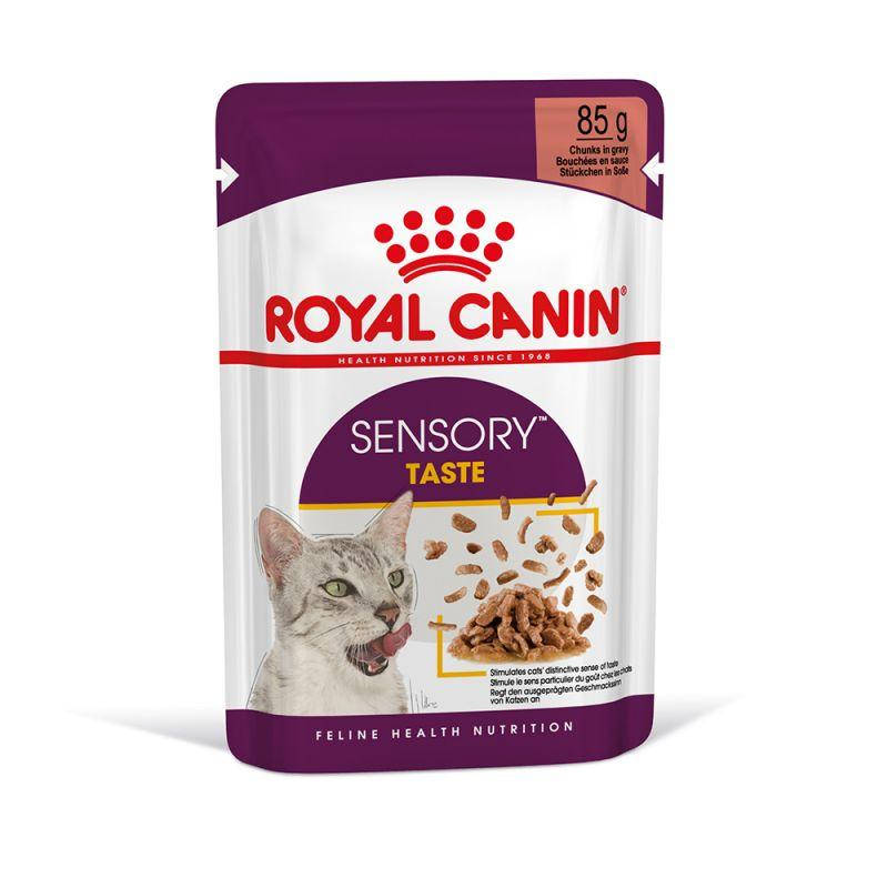 

Royal Canin Sensory Taste in Gravy шматочки в соусі для кішок, 0,085 кг