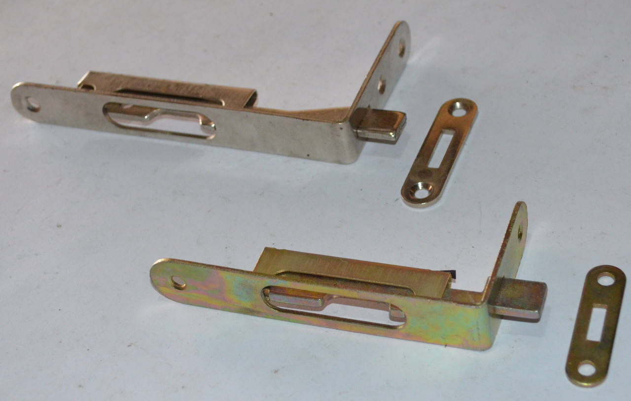 

Задвижка шпингалет торцевой никель