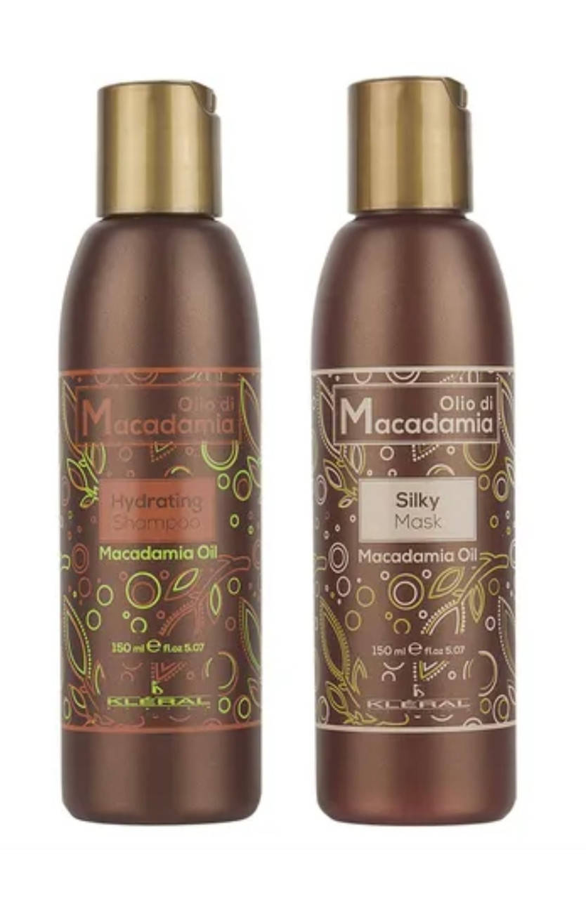 

Набор шампунь и маска макадамии Kleral System Macadamia Kit (shmp/150ml + mask/150ml)