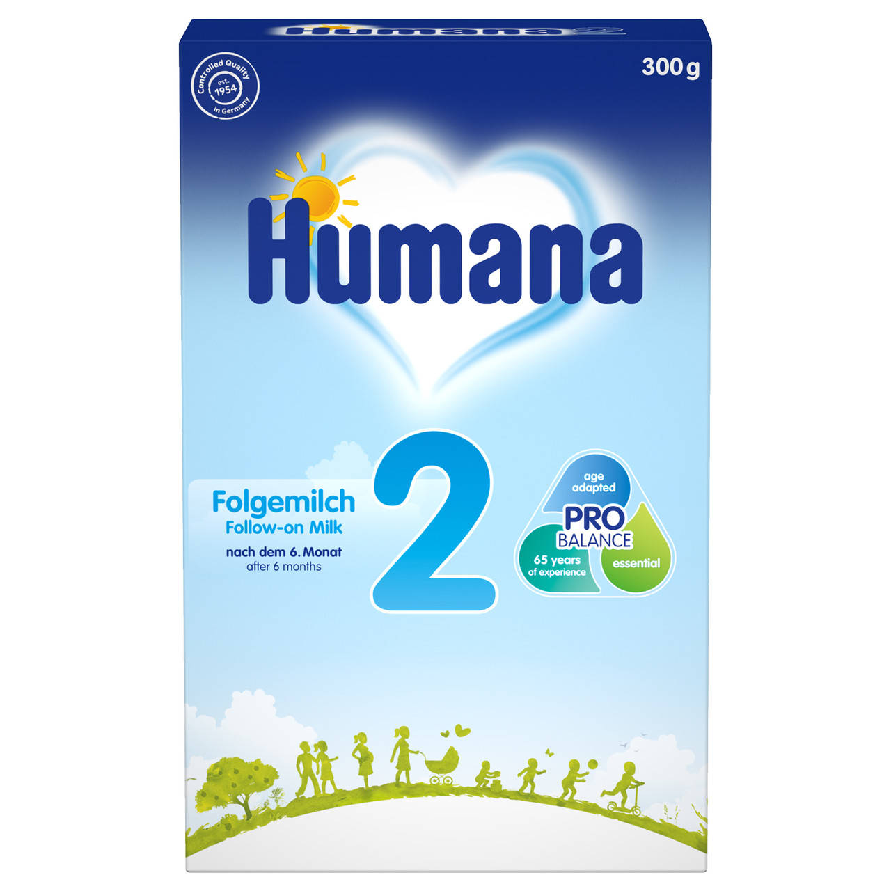 

Humana 2 от 6 до12 мес, 300г Сухая детская молочная смесь (Хумана)