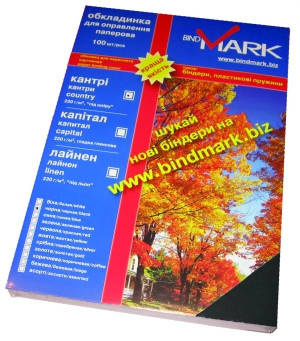 

Обложки bindMARK Кантри А3, черные, картон под кожу (100 шт. в уп) (уп.)