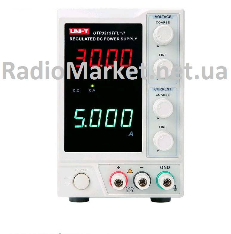 

Лабораторный блок питания Uni-T UTP3315TFL-II, 30B, 5A