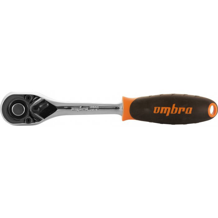 

Трещоточная рукоятка 1/2"DR 72 зубца Ombra 281202 (Тайвань)
