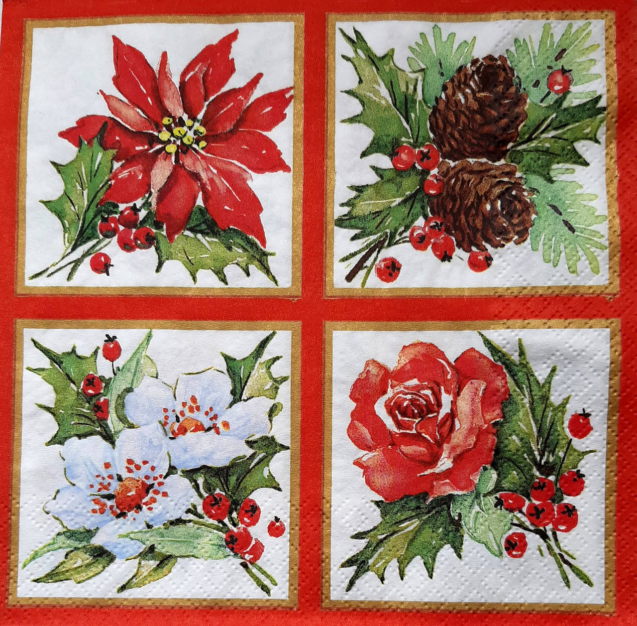 

Салфетка для декупажа 33х33см, НГЦ-108