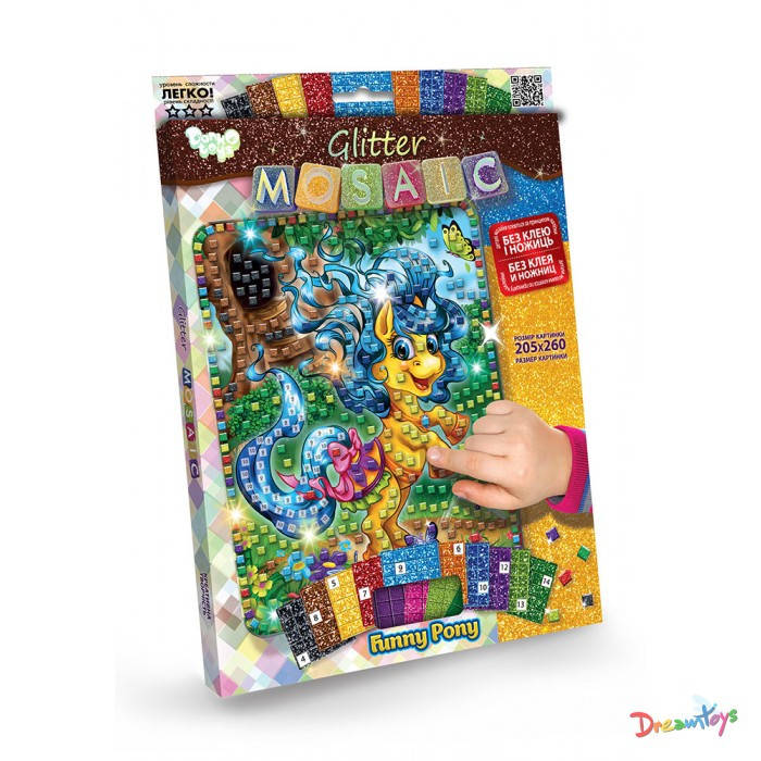 

Блестящая мозаика "Glitter Mosaic" серия 3 в кор. 25*3*35см 20шт