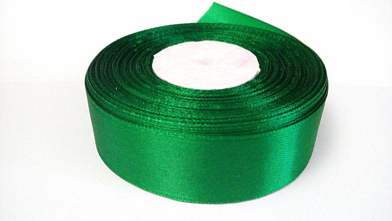 

Лента атласная 2,5 см №19 зеленая