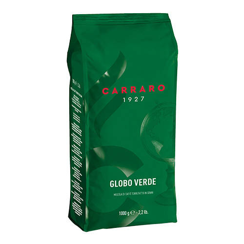 

Кофе в зёрнах Carraro Globo Verde 1 кг
