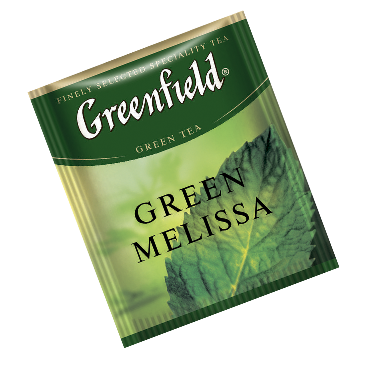 

Чай зеленый пакетированный Greenfield "Green Melissa" Мелиса 100шт (полиэтиленовый пакет)
