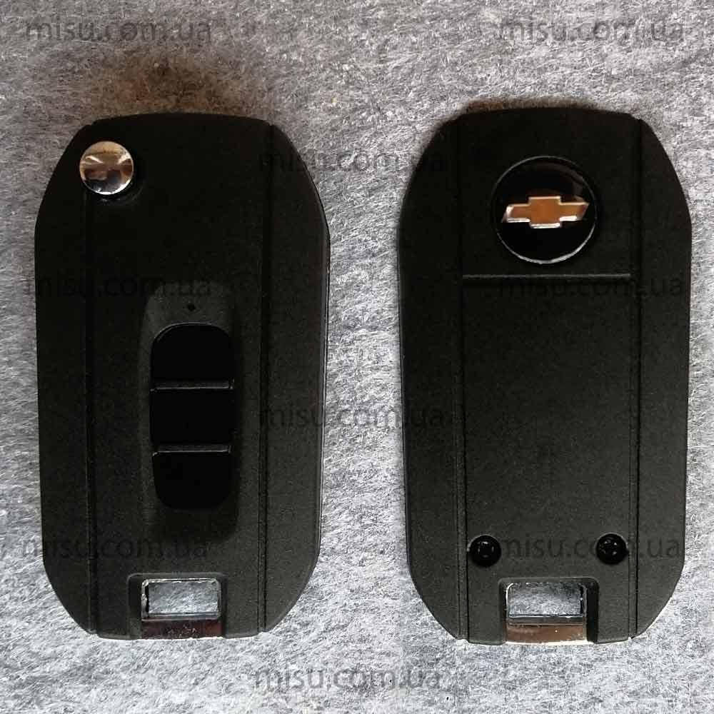 

Корпус выкидного ключа Chevrolet CAPTIVA 3 кнопки мод.