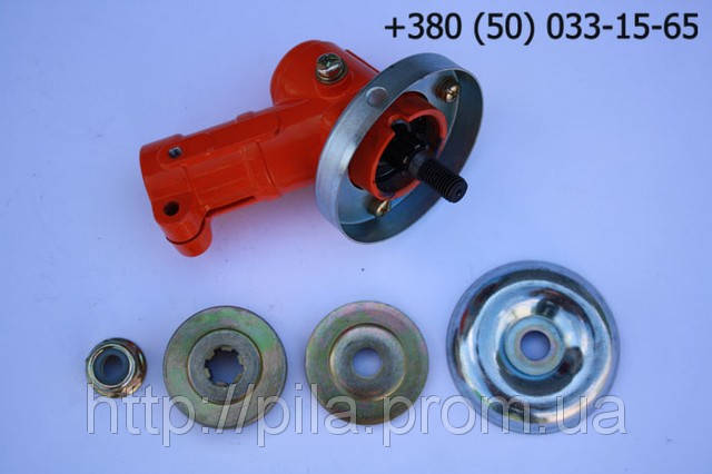 

Нижний редуктор на 9 шлицов для мотокосы для трубы Ø28 мм.