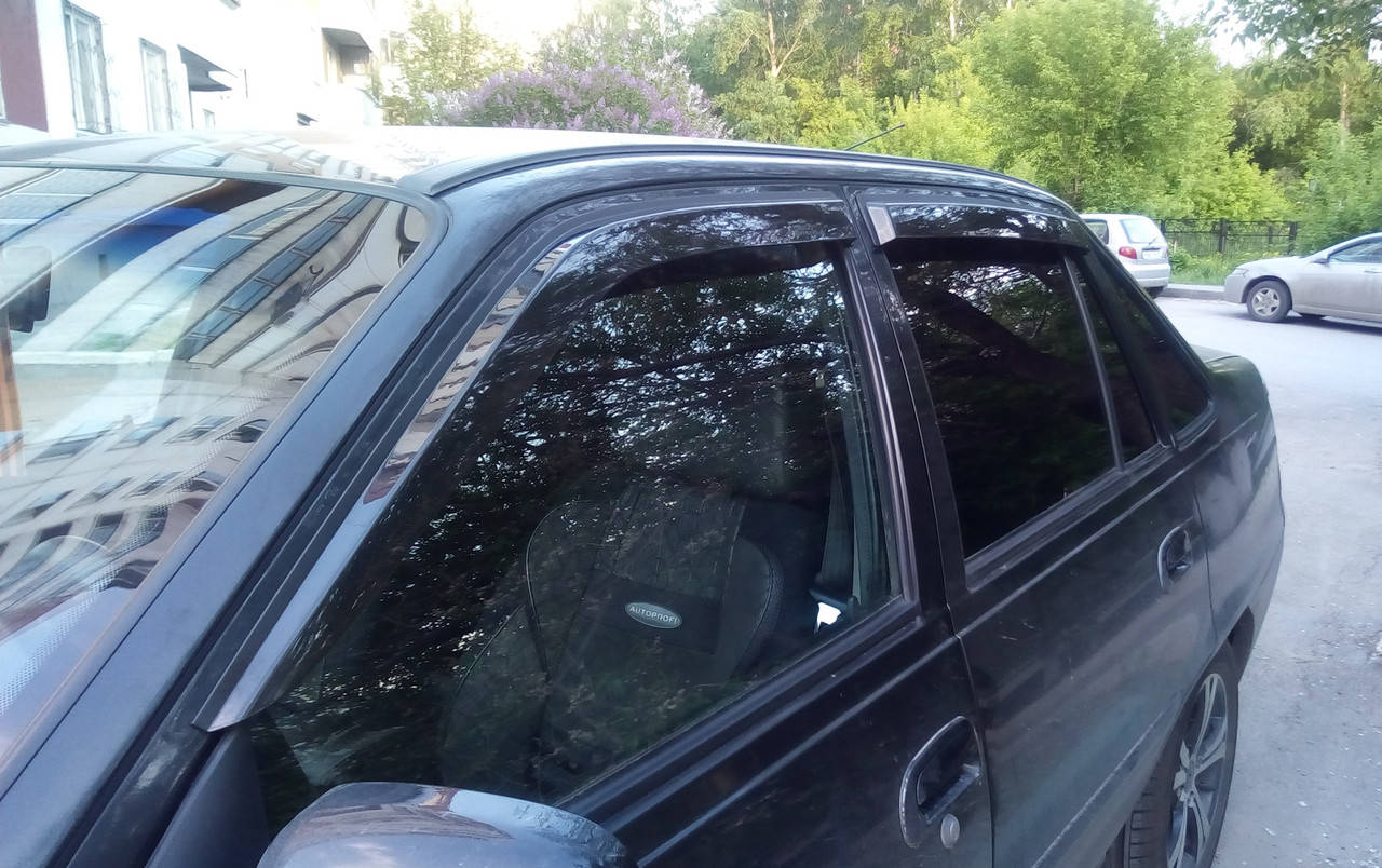 

Дефлекторы окон, ветровики Daewoo Nexia 1996-2011 (Autoclover A009)