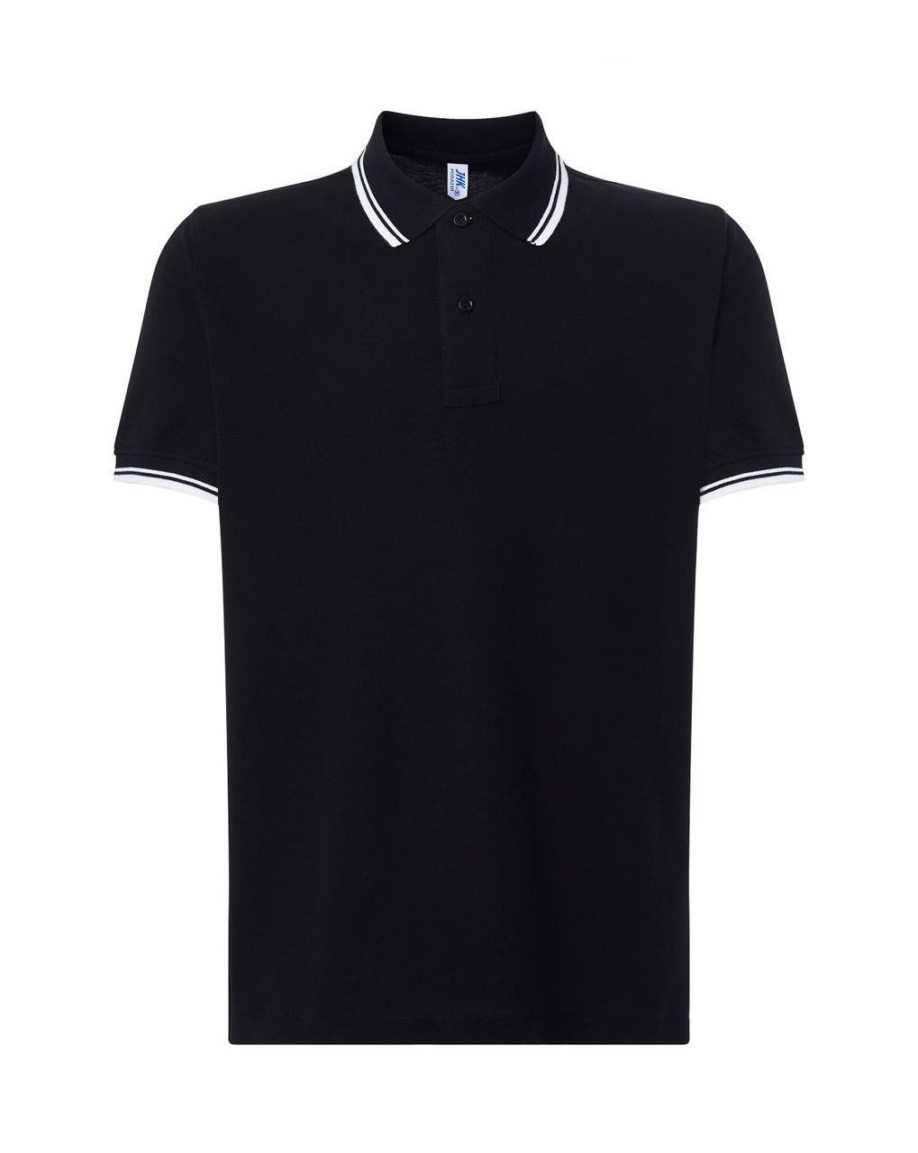 

Мужская рубашка-поло JHK POLO REGULAR CONTRAST, черная, размер XL