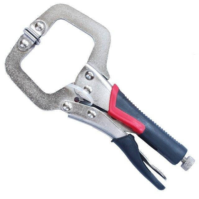 

Клещи зажимные(сварочные) C-type 150 мм, Cr-V Intertool UT-5205