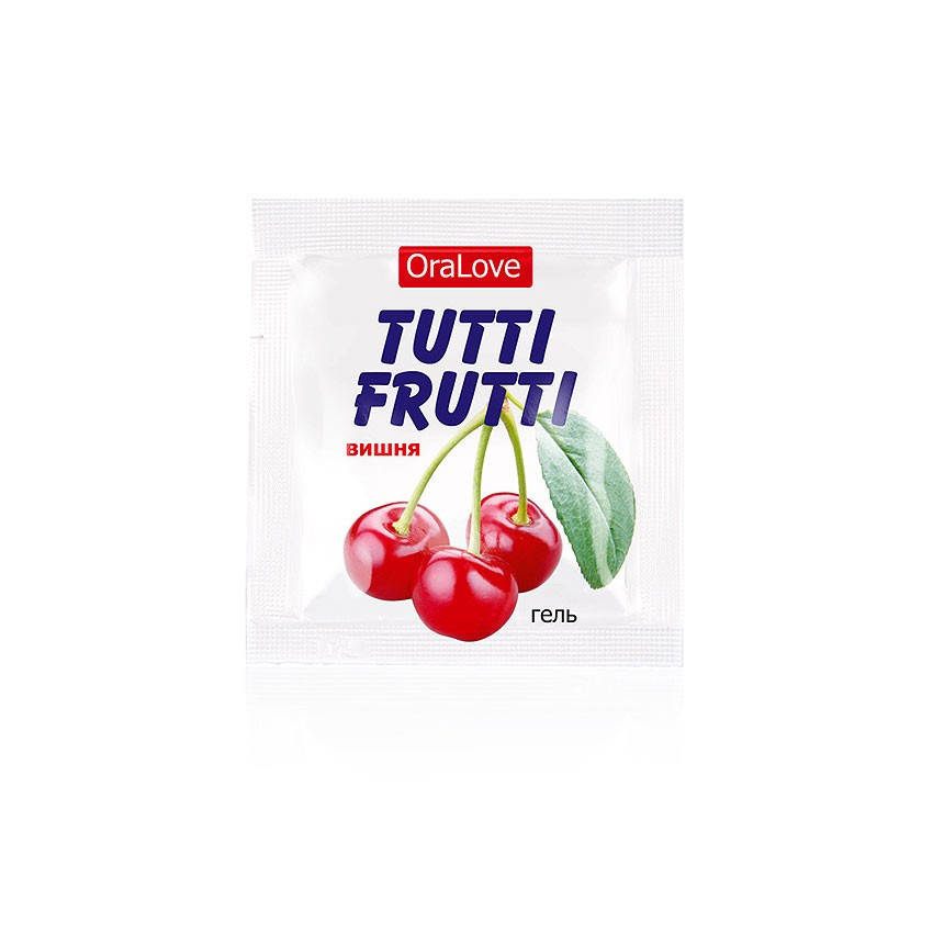 

Гель TUTTI-FRUTTI вишня, одноразовая упаковка 4 г