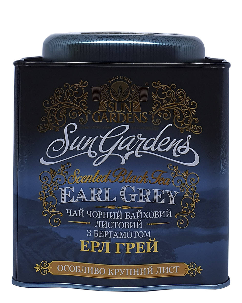 

Чай чорний з бергамотом Sun Gardens Earl Grey 150 г (998)