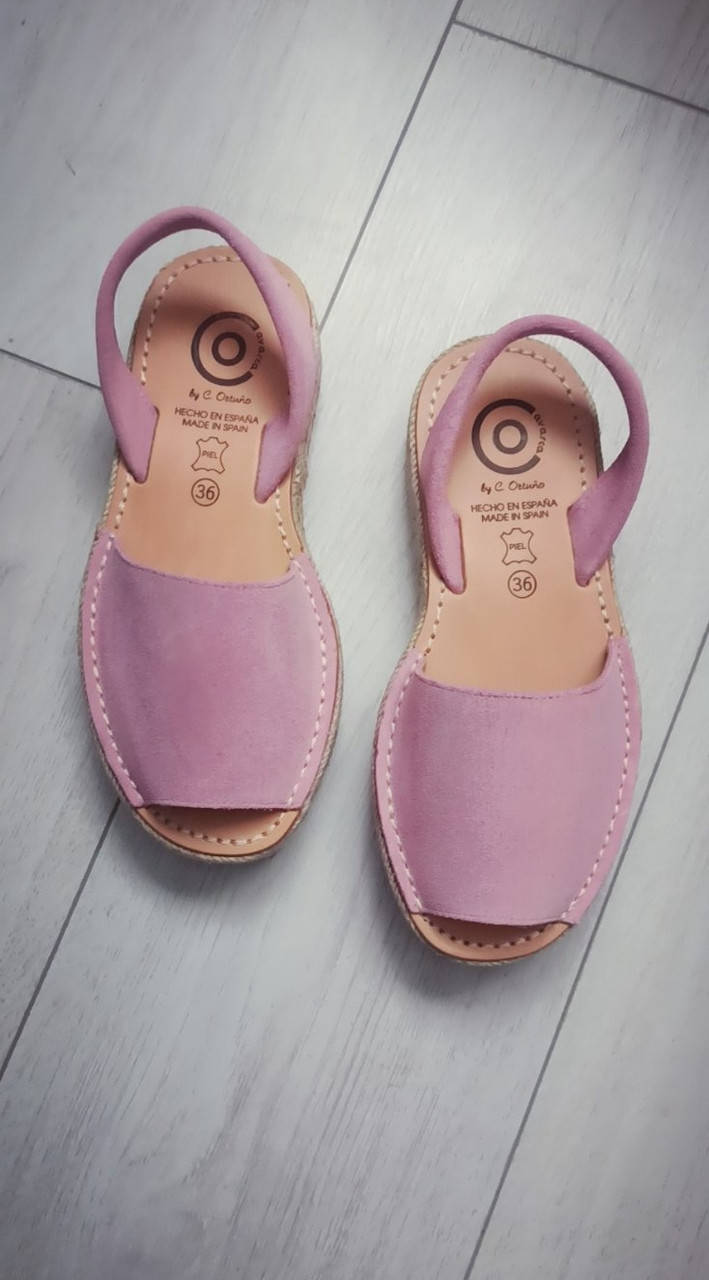 

Брендовые менорки на танкетке замша Испания, оригинал