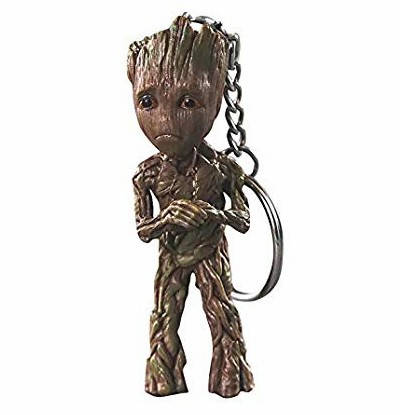 

Брелок Грут Groot Украшение салона автомобиля, персональная фигурка грута KG4, Коричневый