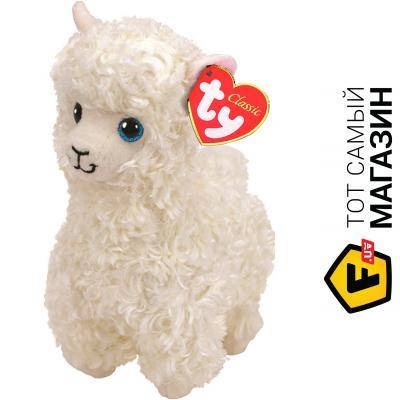 

Мягкая игрушка TY Мягкая игрушка Белая лама 25 см 96316, Белый